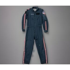 Aureus International Air Methods Flight Suit Nomex Reflective Size 40 S —READ